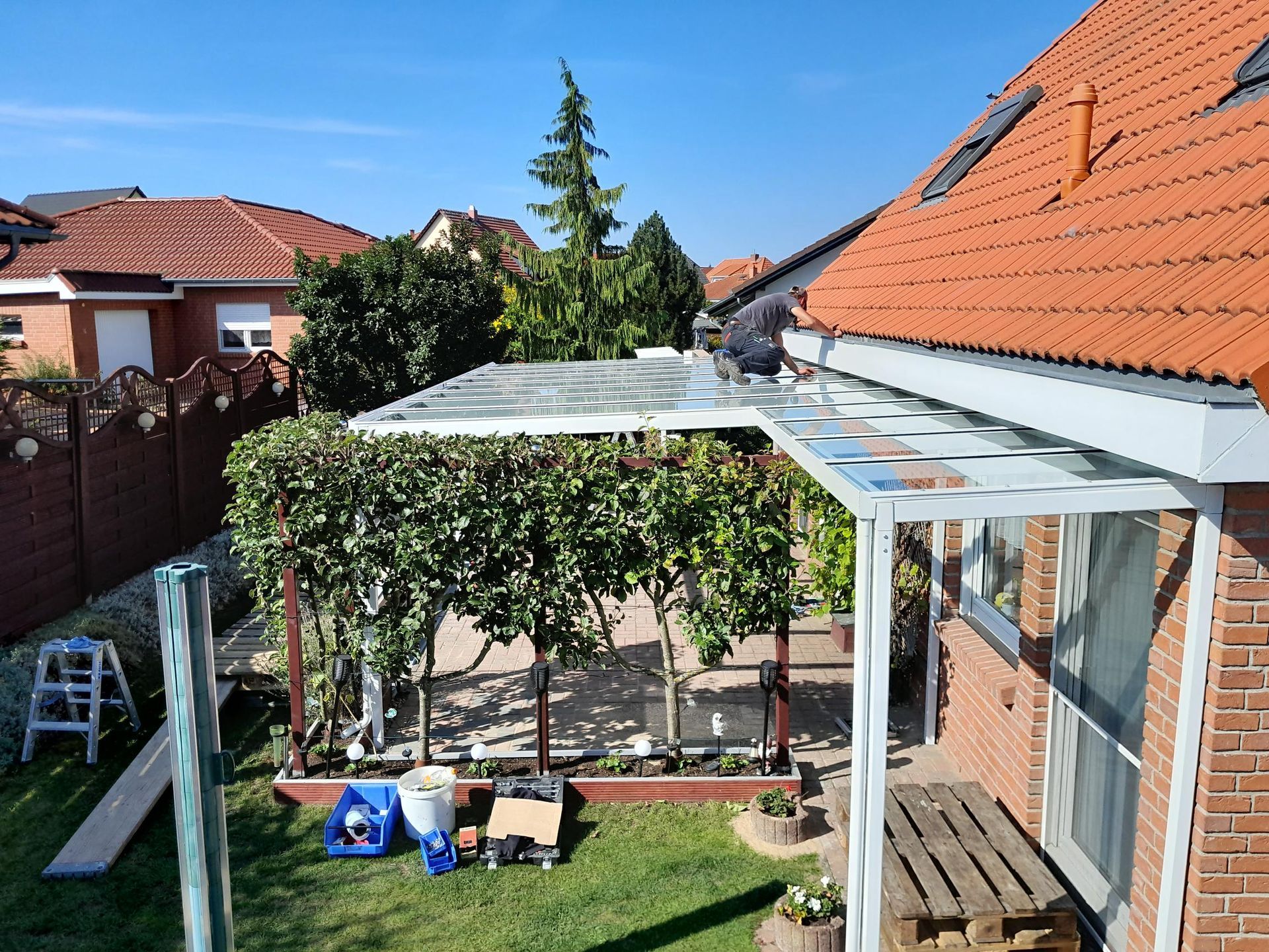 MBM Zander - Referenzen Vordächer, Terrassendächer