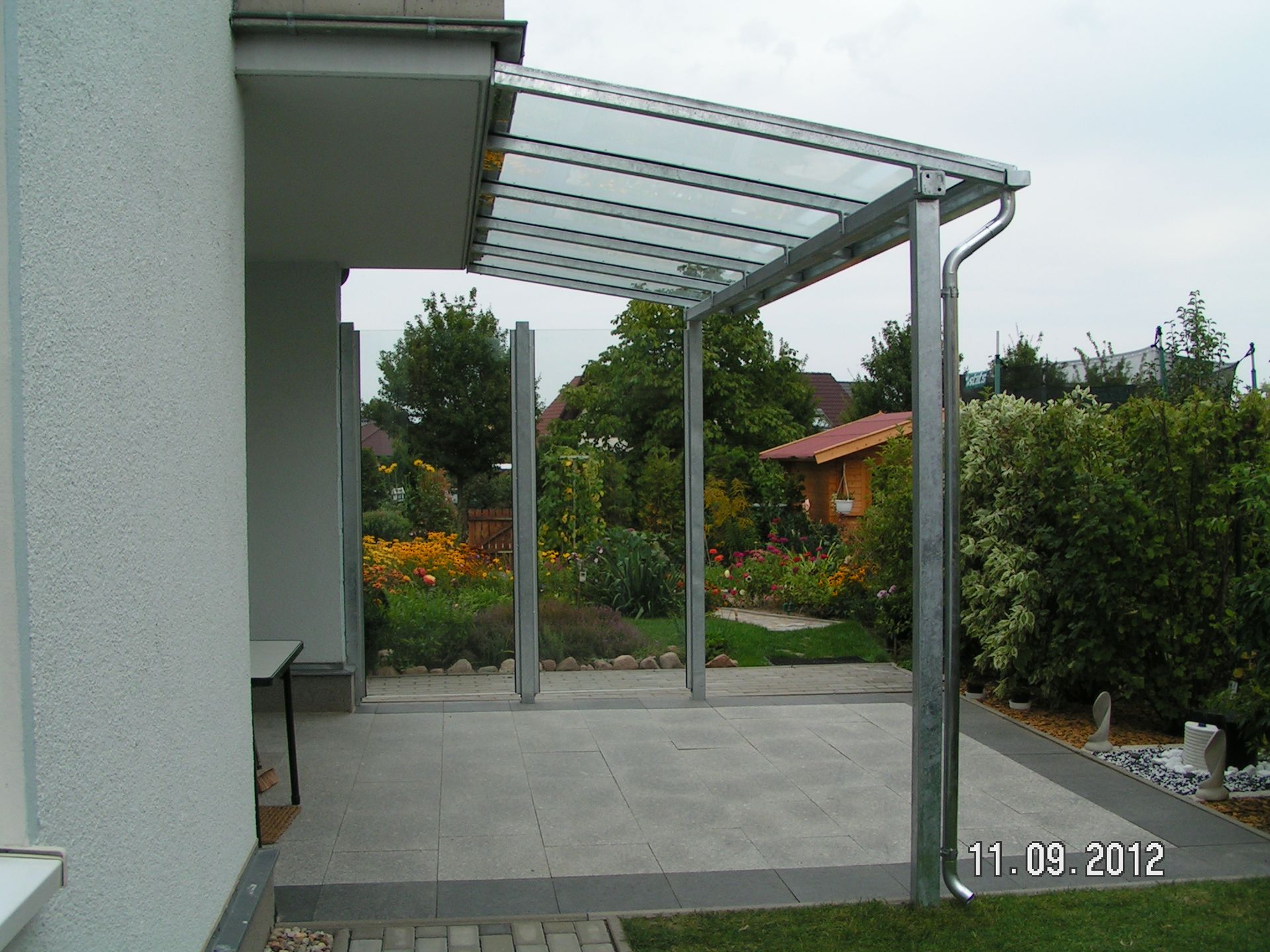 MBM Zander - Referenzen Vordächer, Terrassendächer