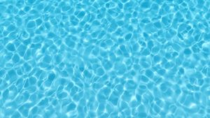 Fond d'une piscine