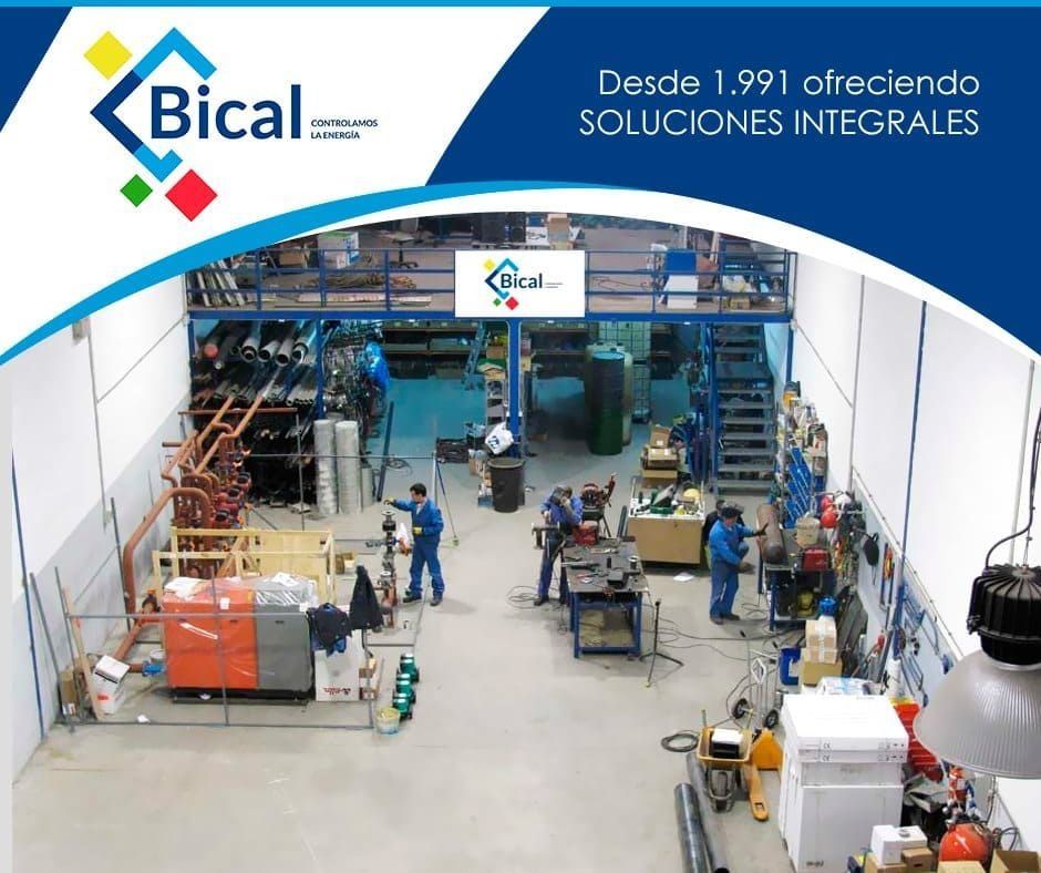 Un anuncio de una empresa llamada bical