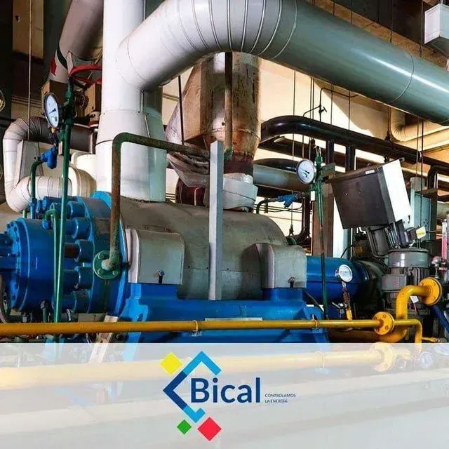 Una imagen de una fábrica con la palabra bical en ella