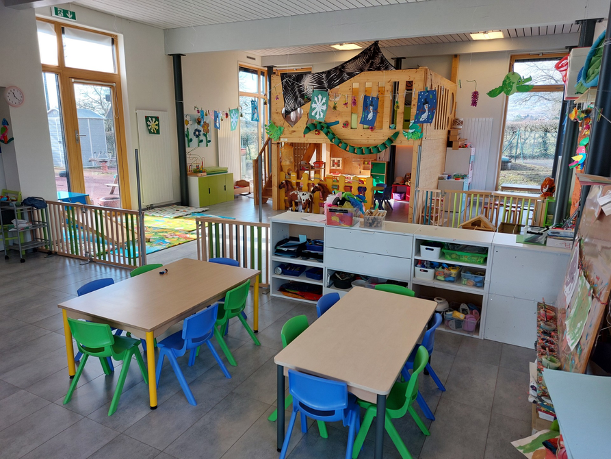 Pédagogie inspirée de Montessori, Loczy, Freinet et Steiner au Jardin le Bac à Sable à Genolier