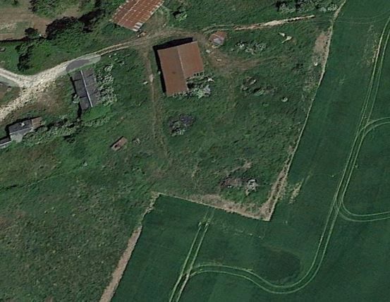 Un terrain à bâtir vu de haut