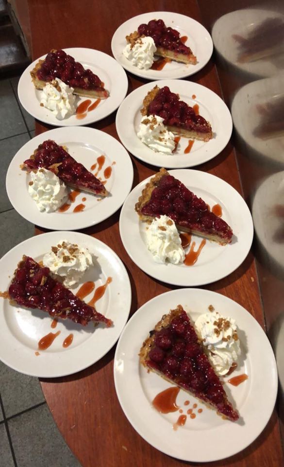 Tarte framboise maison