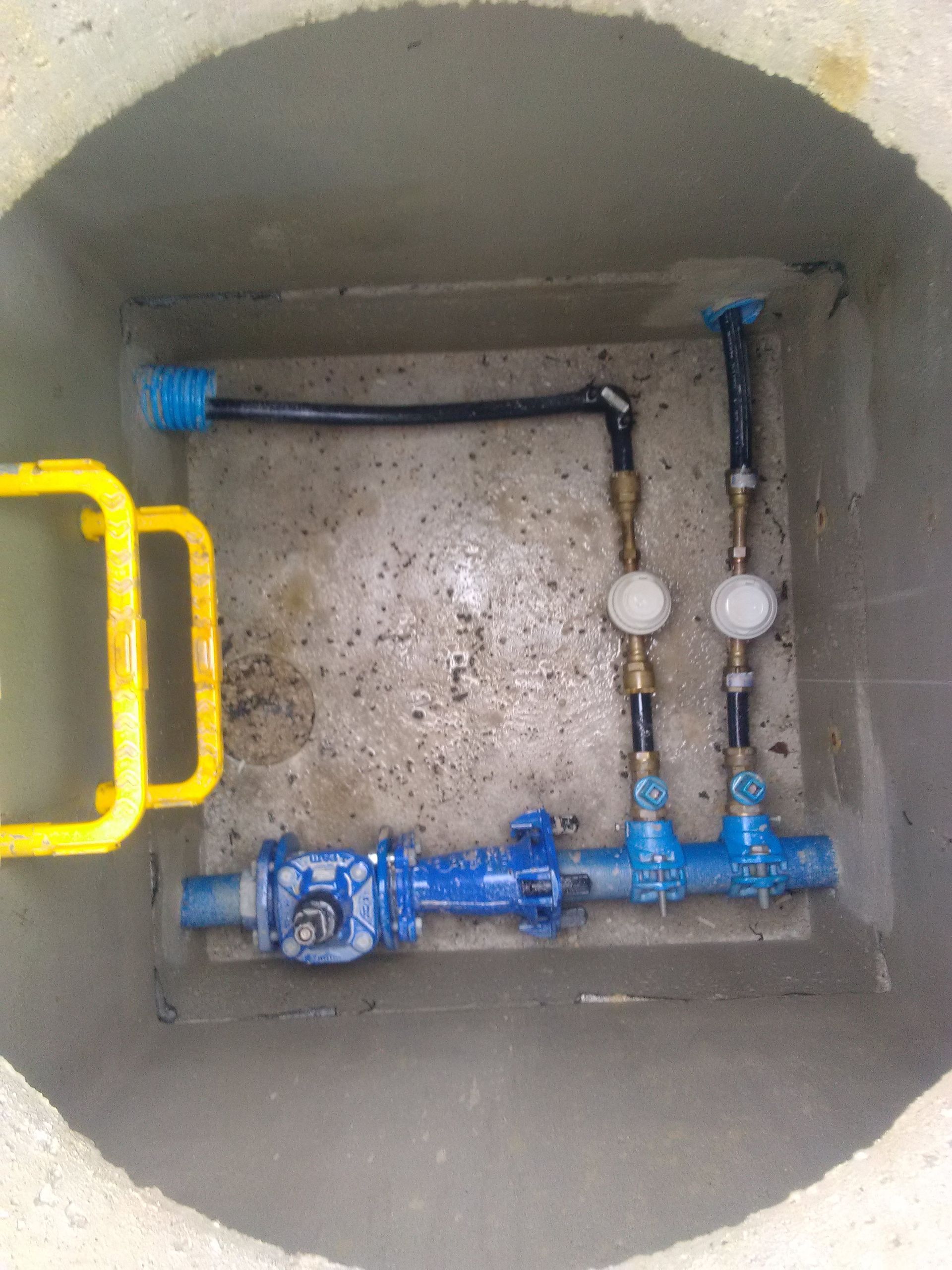 Mise en place d'égoût