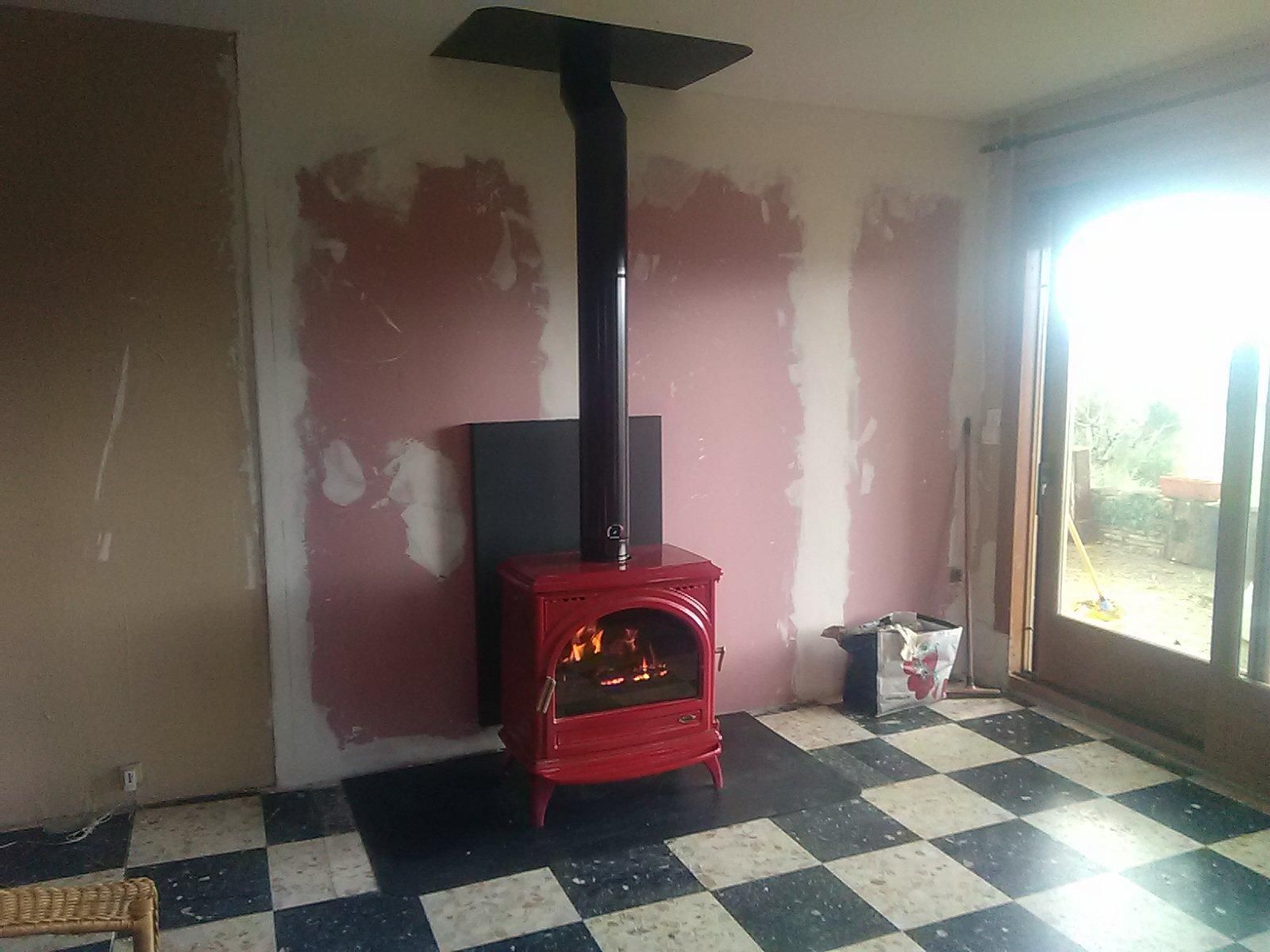 Image d'un poêle à bois