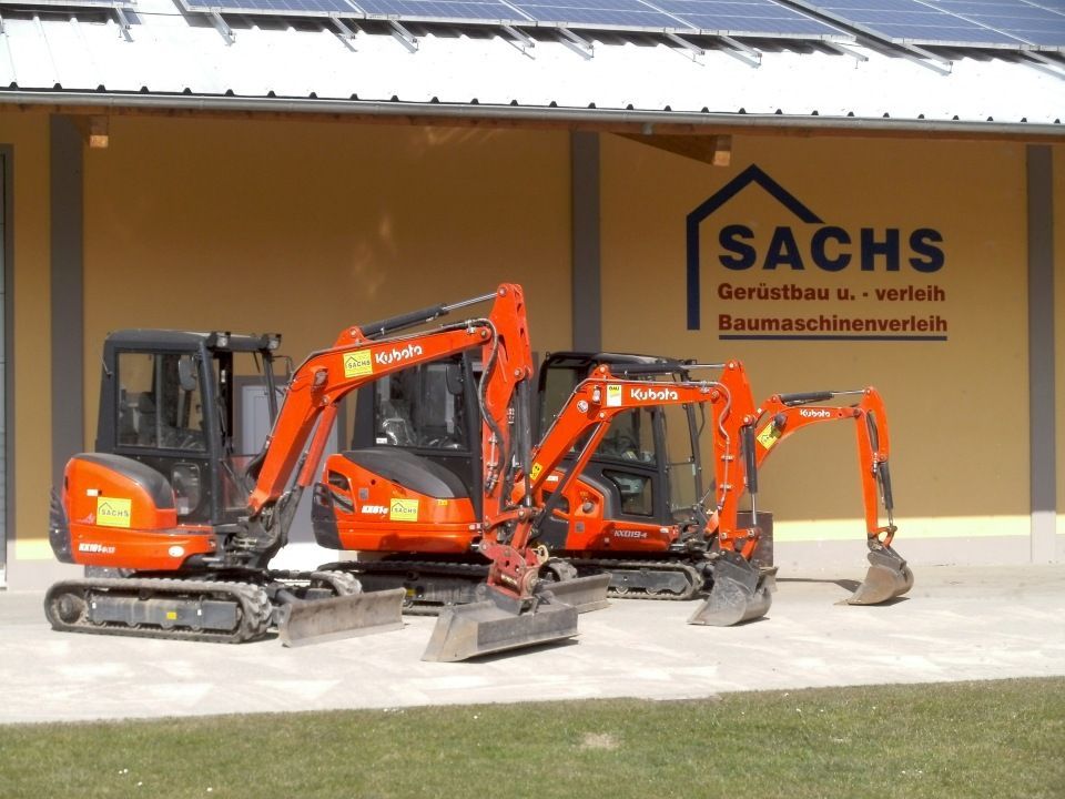 Baumaschinen von der Sachs GmbH & Co. KG