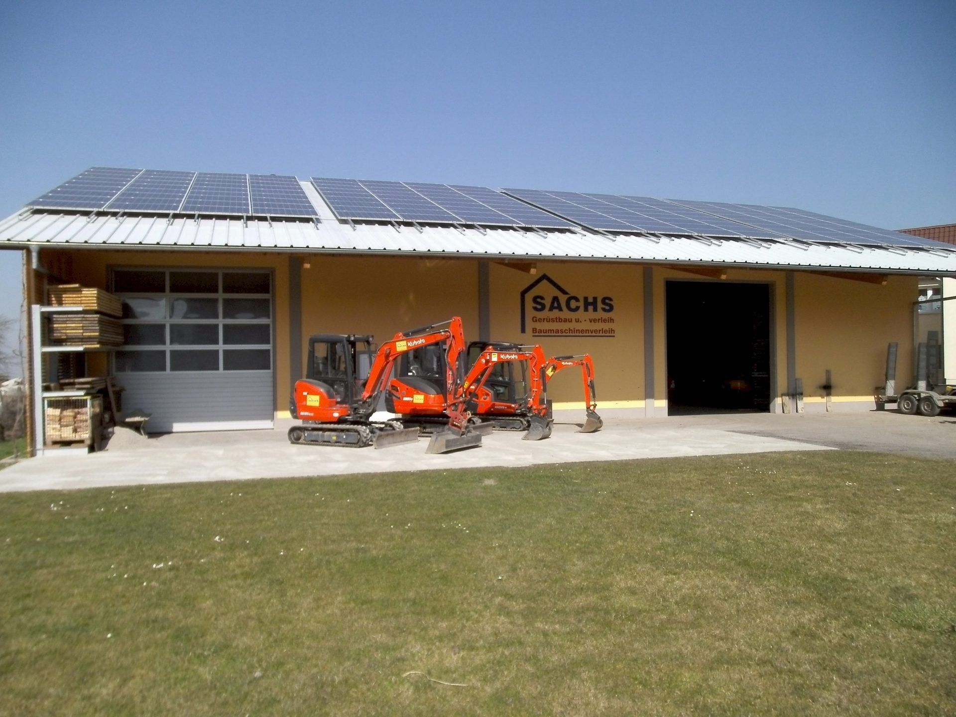 Baumaschinen von der Sachs GmbH & Co. KG