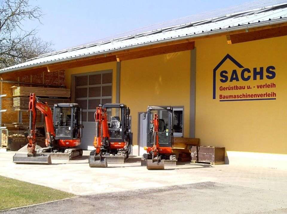 Baumaschinen von der Sachs GmbH & Co. KG