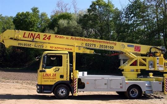 LINA24 - Autokran- und Arbeitsbühnenvermietung - Autokran