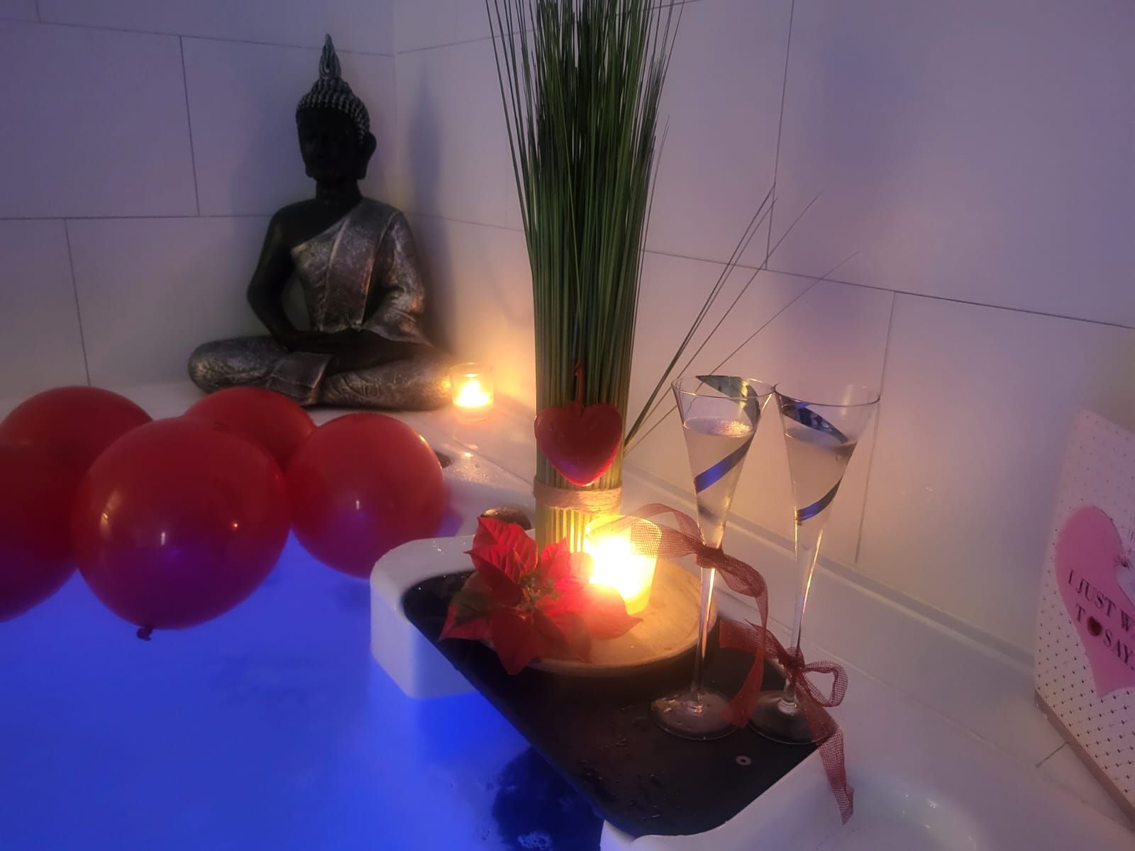 Décoration du Jacuzzi