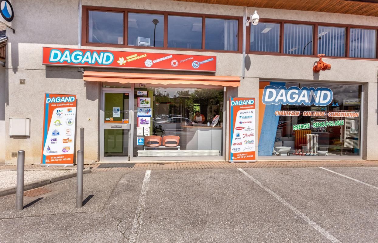 Devanture de l'entreprise Dagand