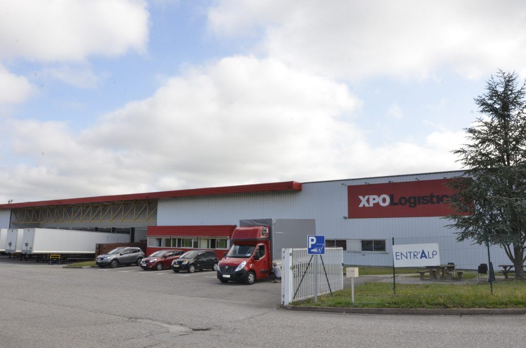Un bâtiment de stockage