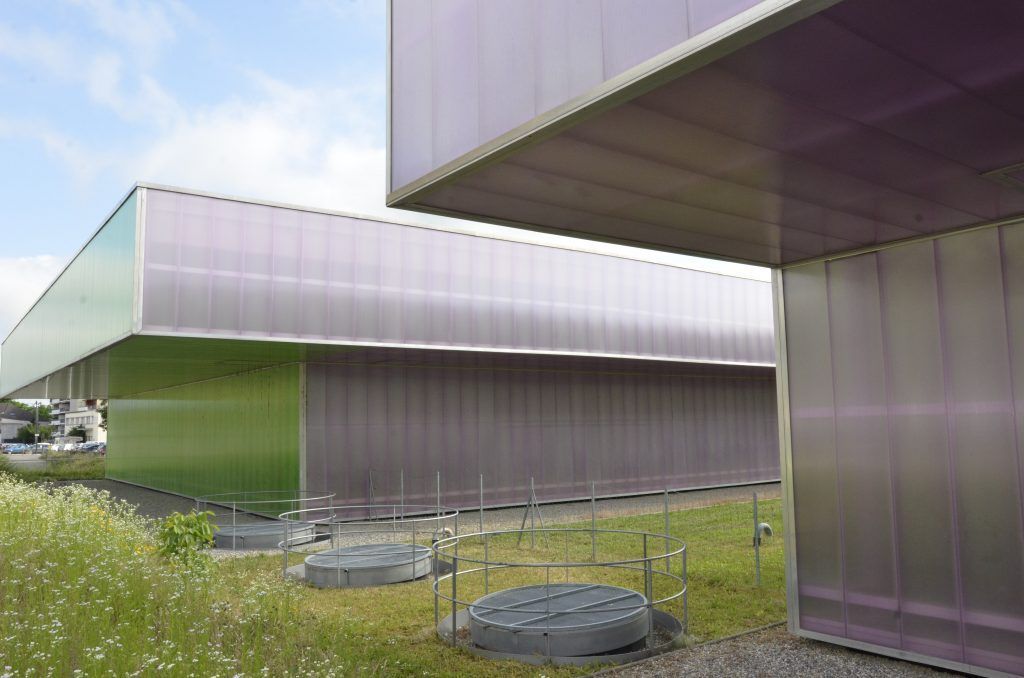 Façade d'un gymnase