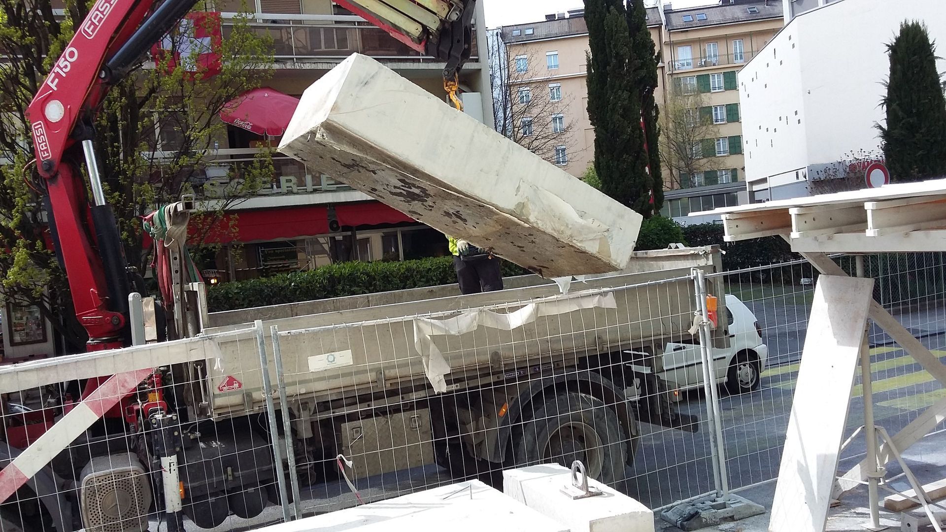 Travail extérieur - ATR Découpe Béton