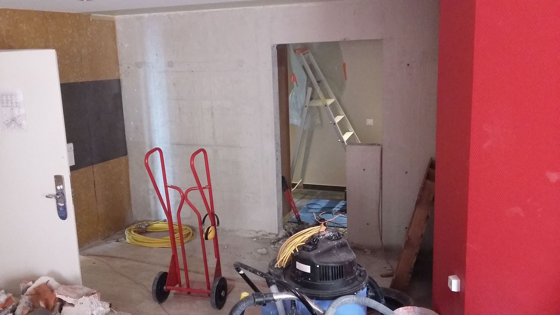 Travail intérieur - ATR Découpe Béton