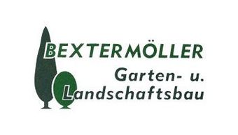 Ein Logo für eine Firma namens Bexter Moller Garten-u. Landschaftsbau