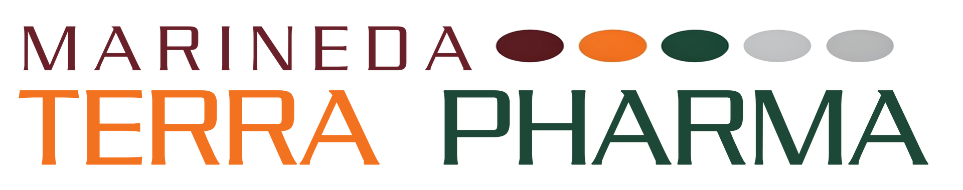El logo es marineda terra pharma soul que inspira