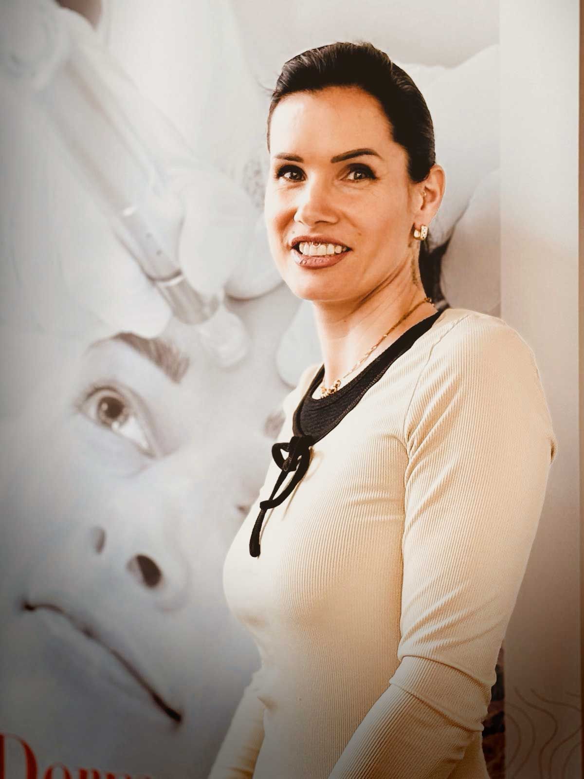 Wimpern und Brauen