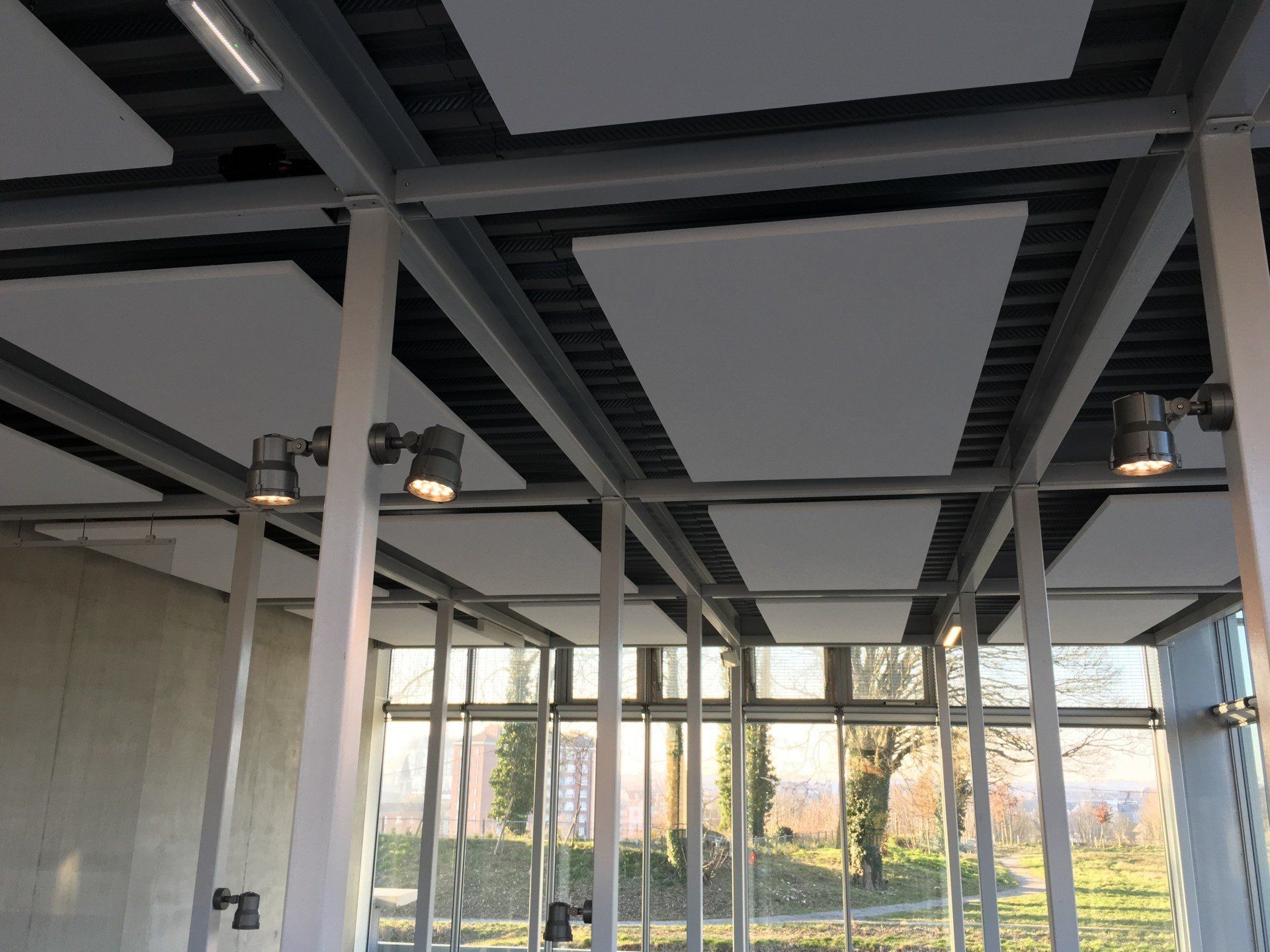 Baffles intérieures