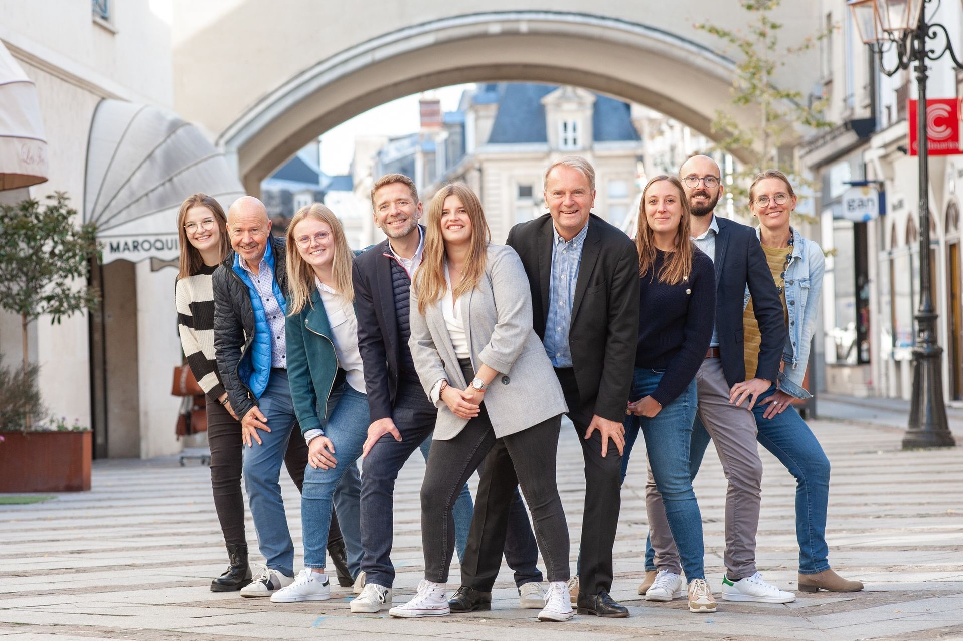 Photo corporate équipe