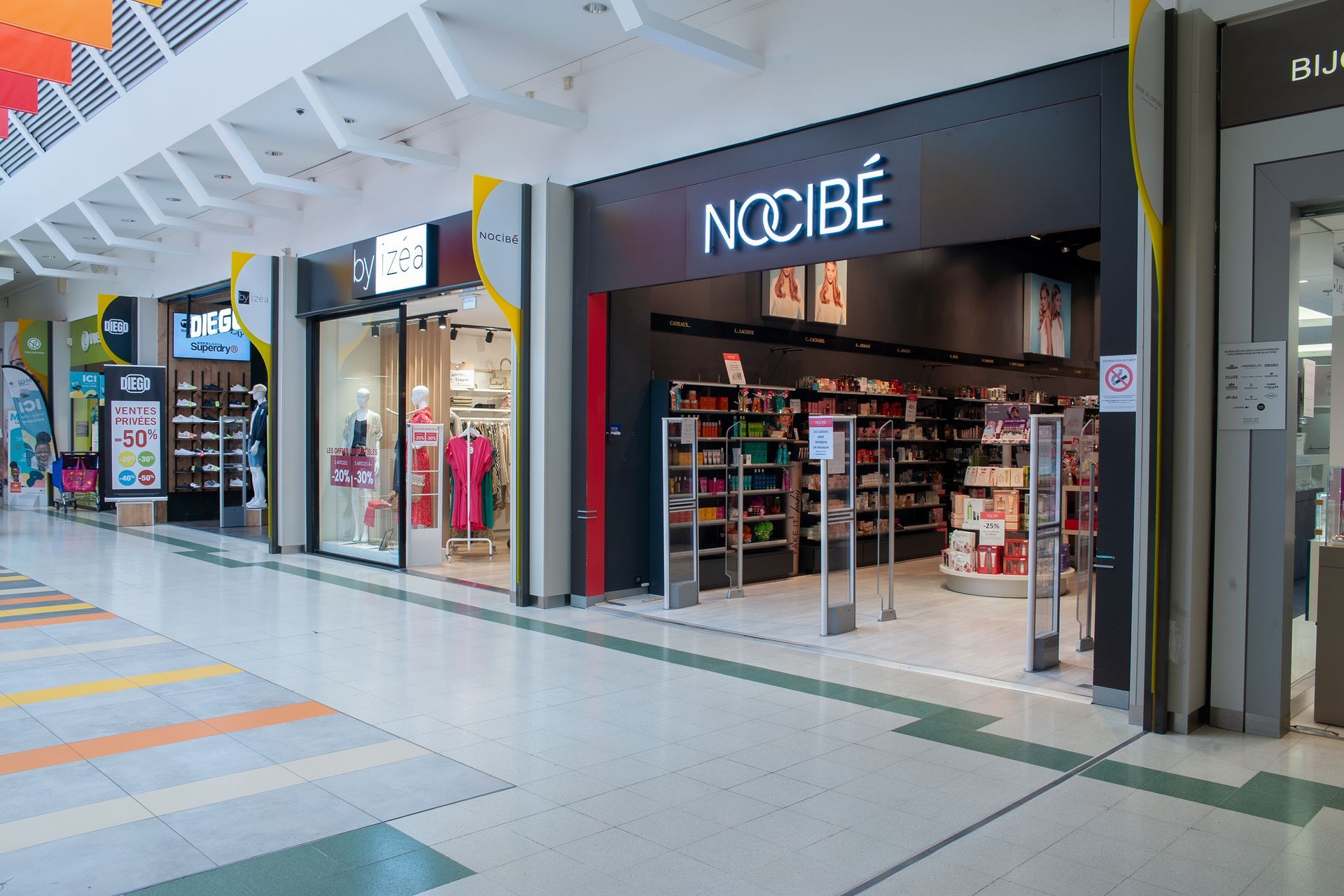 Façade d'un magasin Nocibé