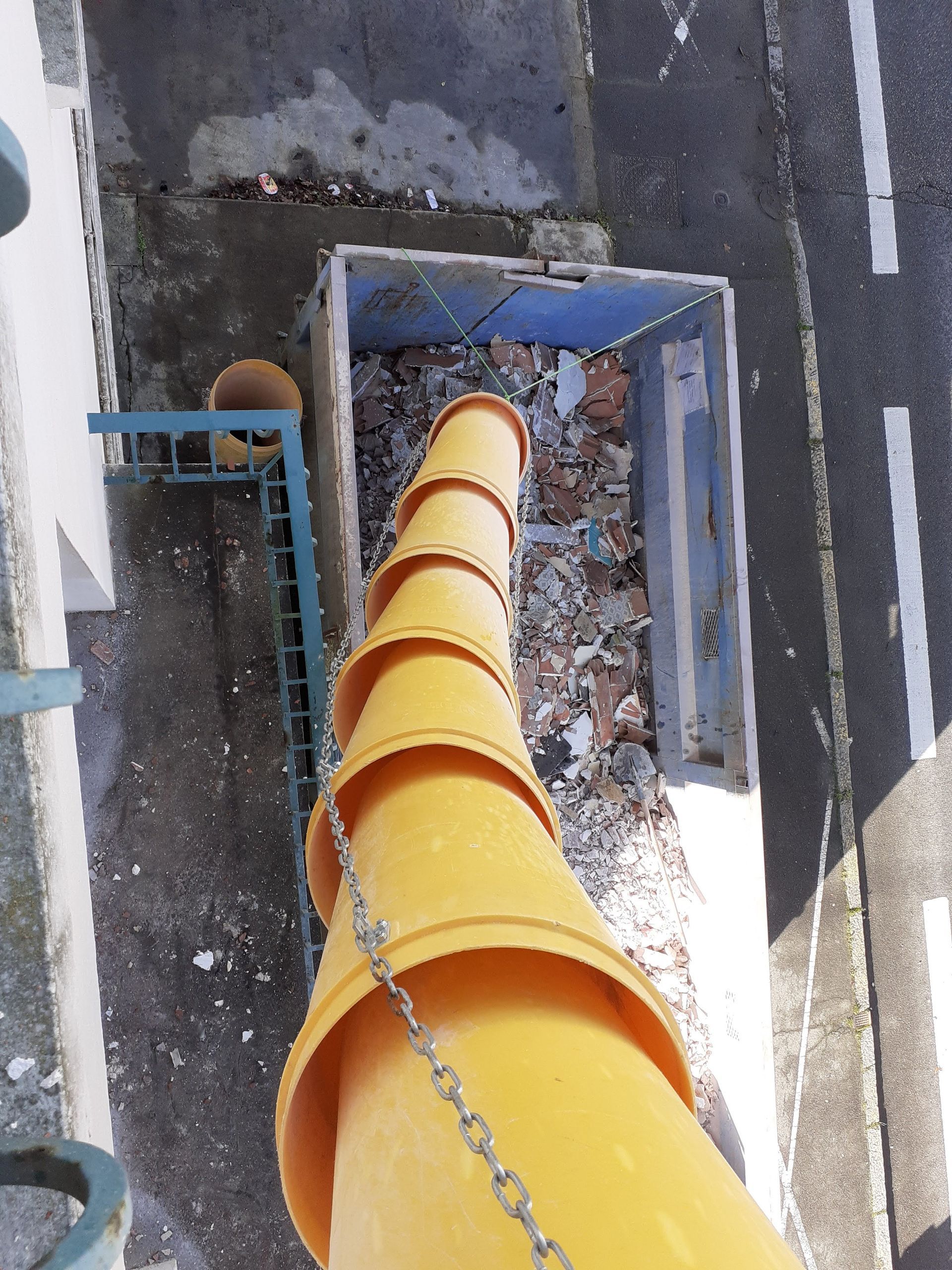 Travaux de démolition