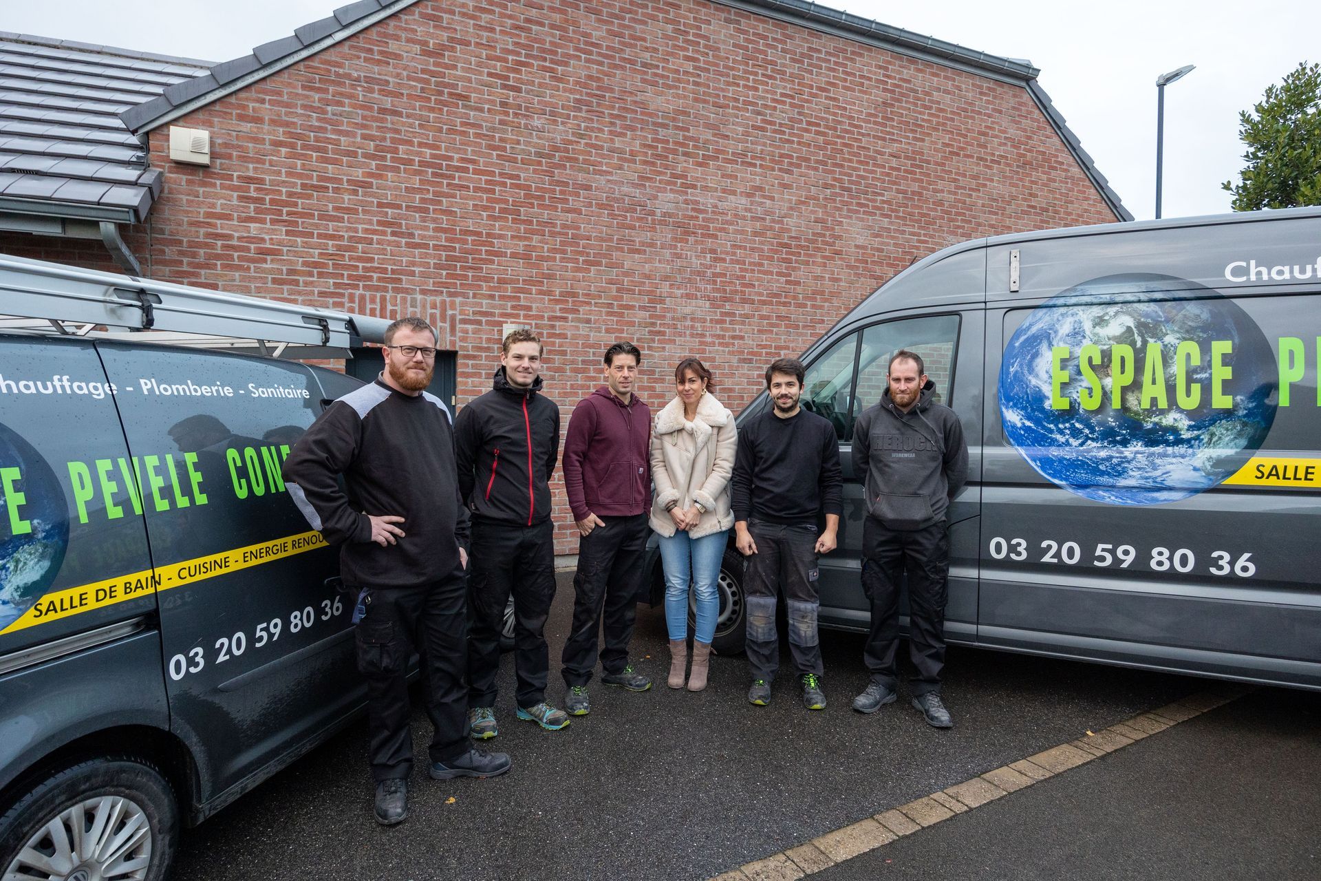 Équipe d’Espace Pevele Confort