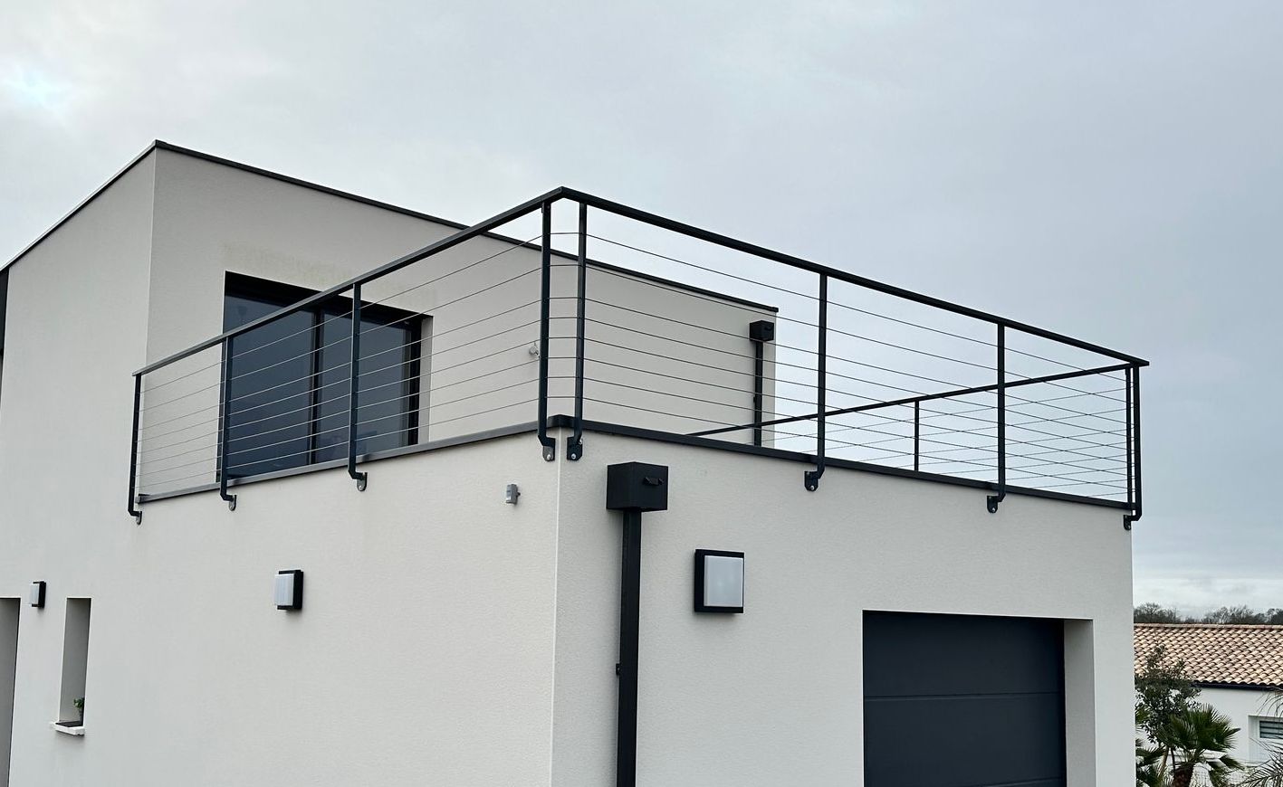 Escaliers, garde-corps