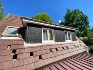 Rénovation de toiture en cours