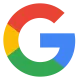 El logotipo de Google es un círculo de colores del arco iris con la letra g en el medio.