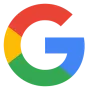 El logotipo de Google es un círculo de colores del arco iris con la letra g en el medio.