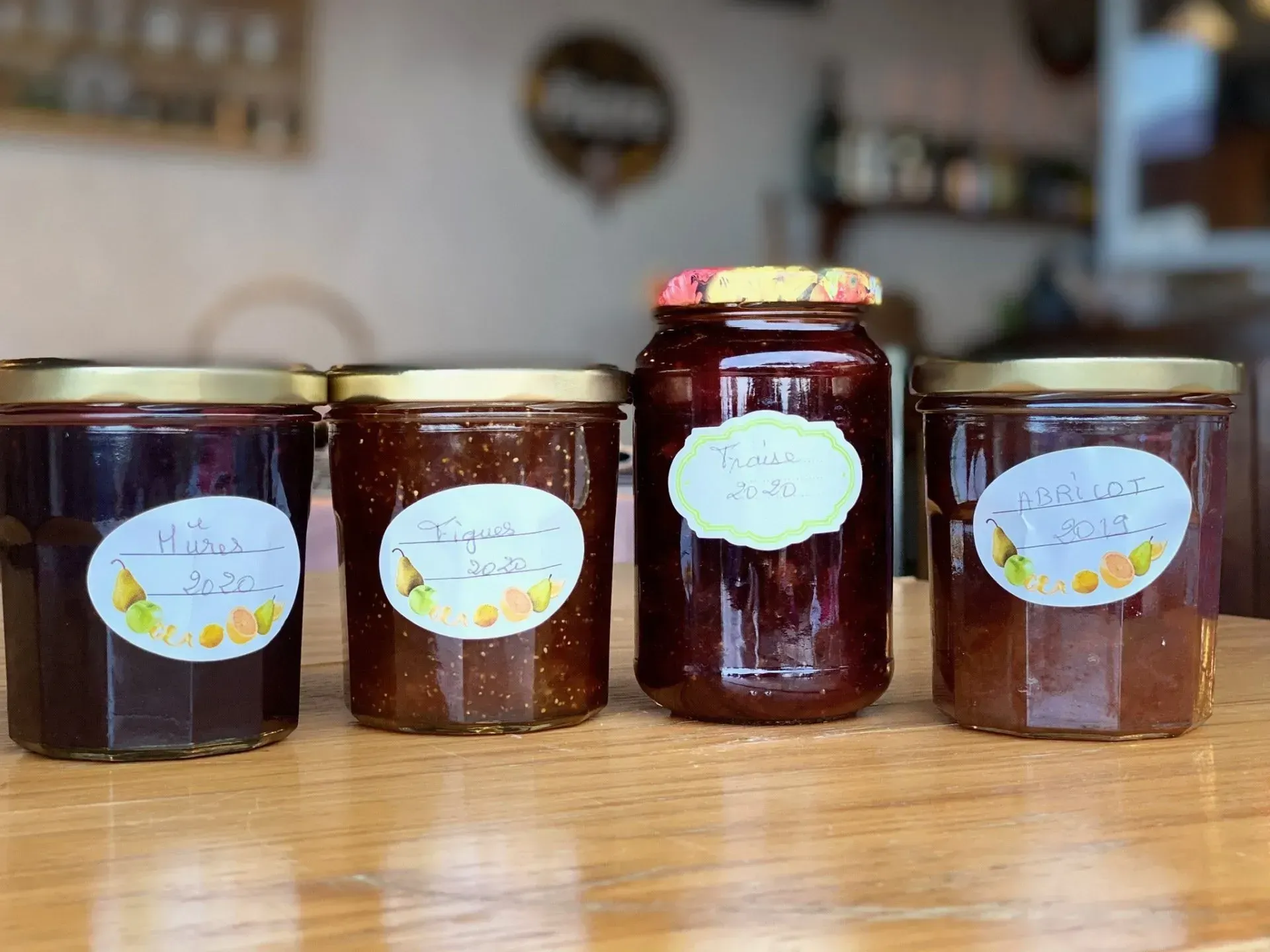 Produits locaux : confitures artisanales