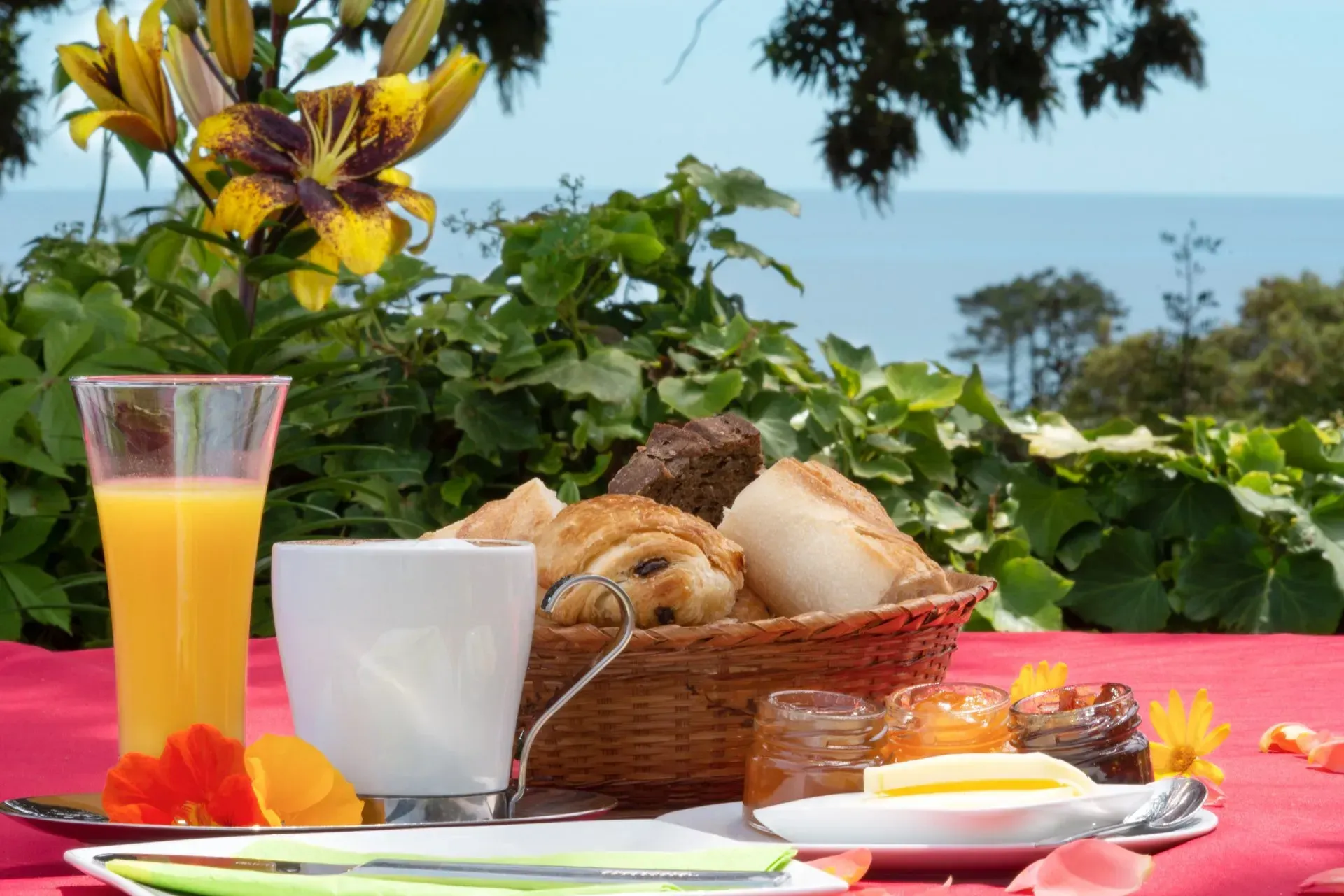 Panière vienoiseries petit-déjeuner