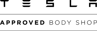 Logo Tesla approved body shop