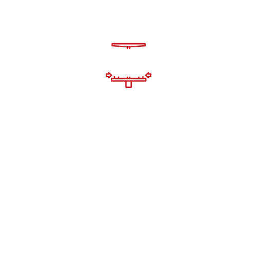 Voiture sur un banc de redressement