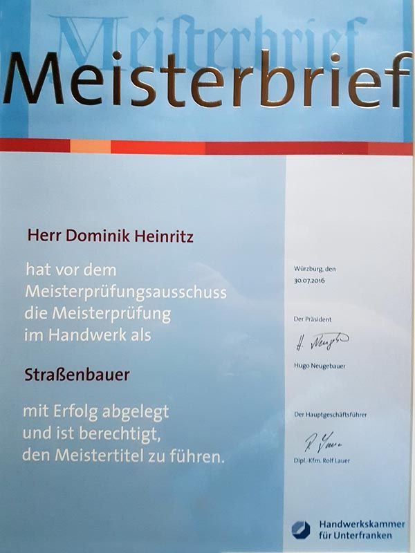 DHK-Bau GmbH & Co. KG, Hasenlohe 9, Neustadt a. d. Aisch, Referenzen, Baustelle, Natursteine, Bodenpressungen, Gabionen zur Hangsicherung, Terrassenanlage, Natursteinmauer, Zertifikate