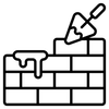 Icon Mauerbau