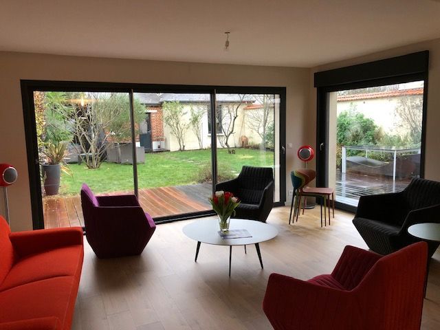 Photo prise après la rénovation de baies vitrées chez un particulier