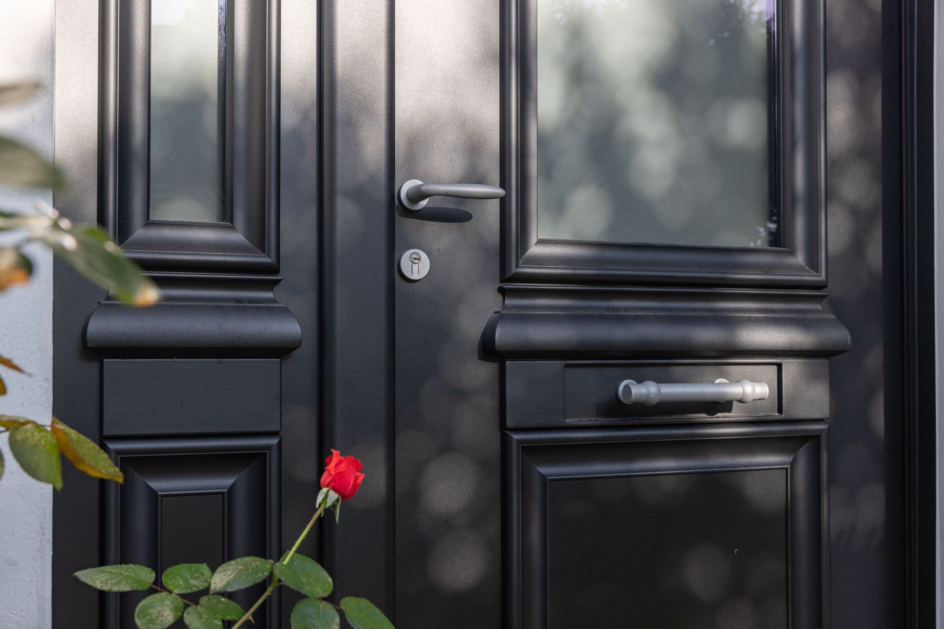 Focus sur porte d'entrée