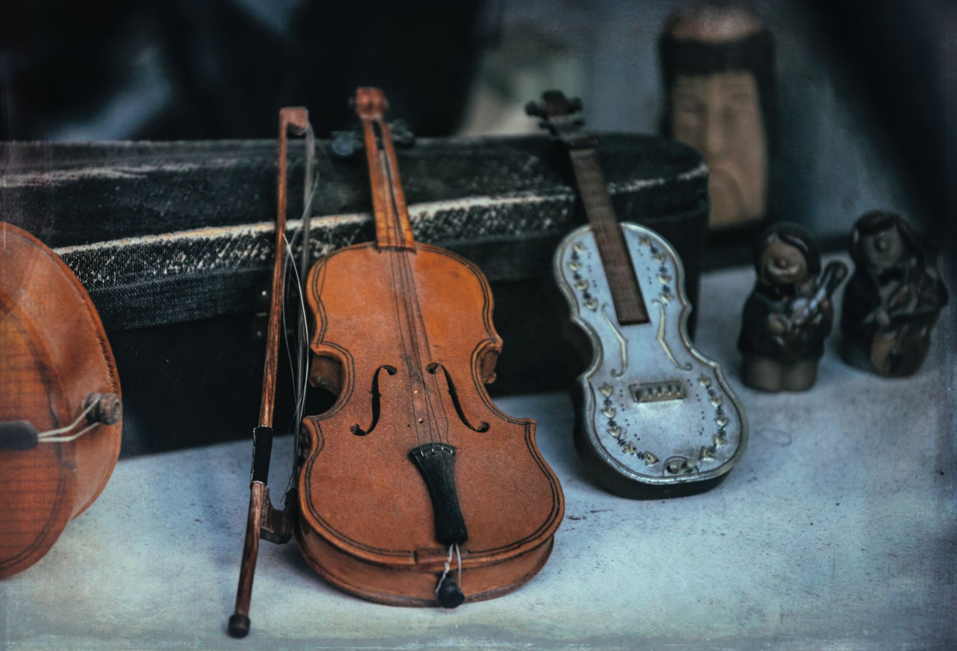 Vieux instruments de musique