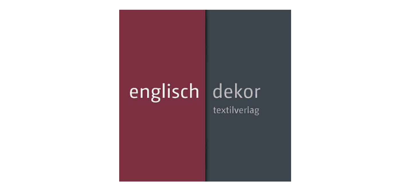 Ein Logo für eine Firma namens Englisch Dekor