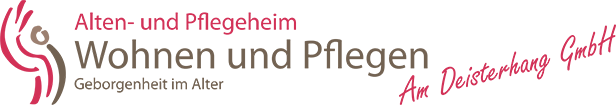 A logo for alten-und pflegeheim wohnen und pflegen