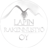 Lapin rakennustyö oy logo vaalea