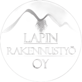 Lapin rakennustyö oy logo vaalea