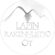 Lapin rakennustyö oy logo vaalea