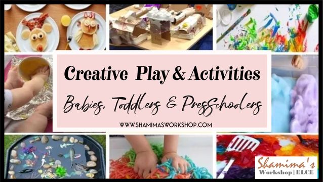 Creative play & activities: preschoolers