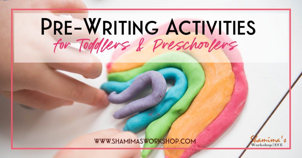 Pre-writing activities and tracing worksheets