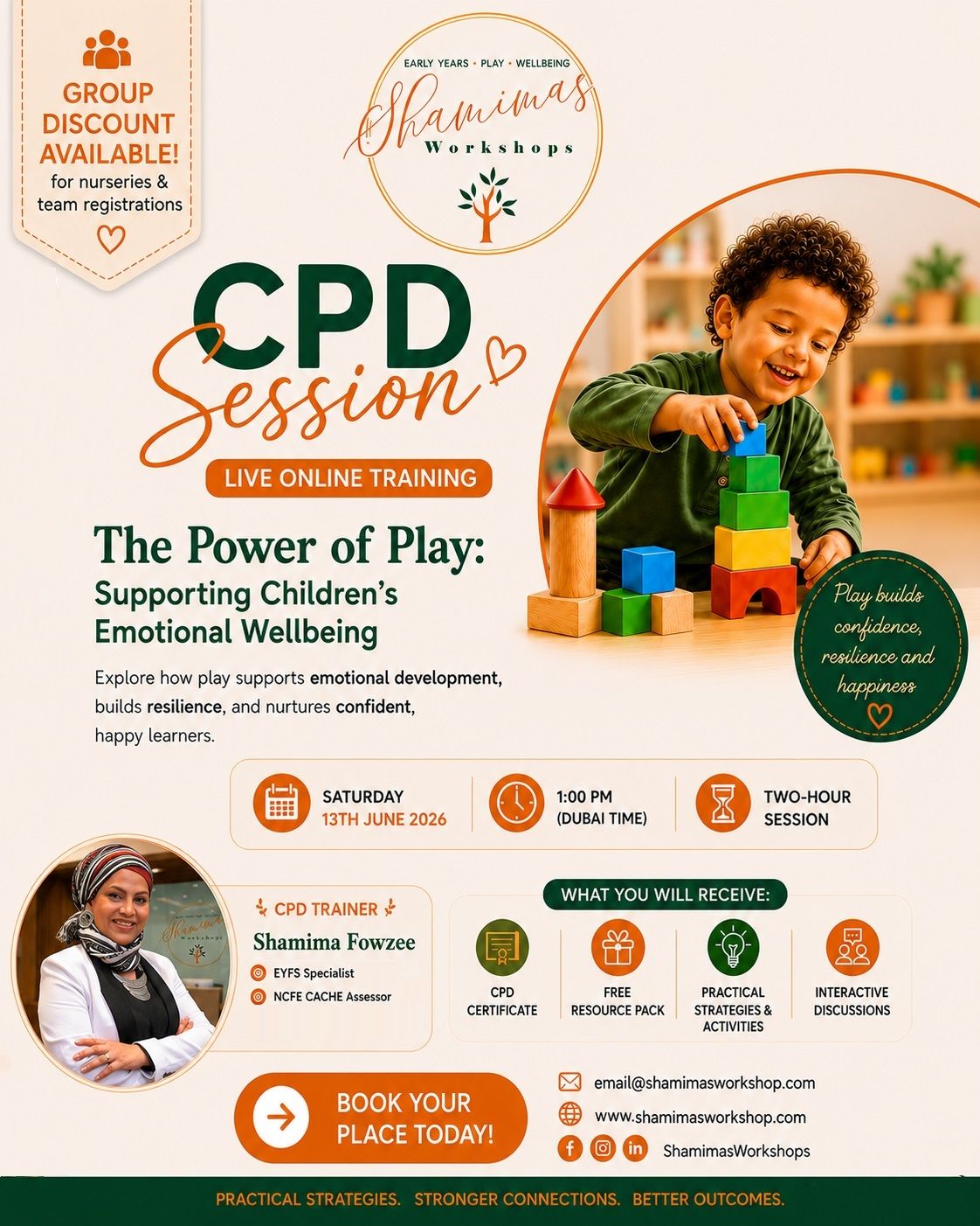 When Children can't say how they feel- practcal strategies for early years