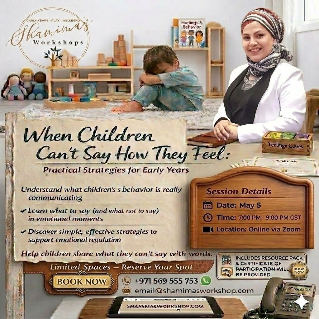 When Children can't say how they feel- practcal strategies for early years